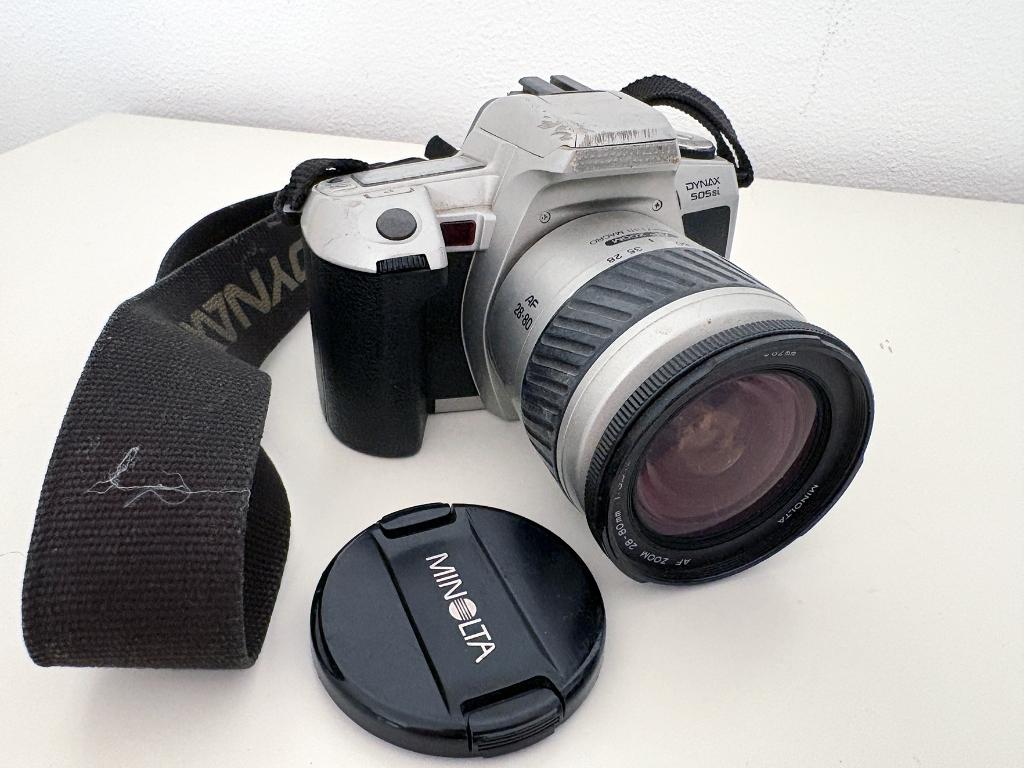 Minolta Dynax 505 si, Audio, Tv en Foto, Fotocamera's Analoog, Ophalen of Verzenden, Gebruikt, Spiegelreflex, Minolta