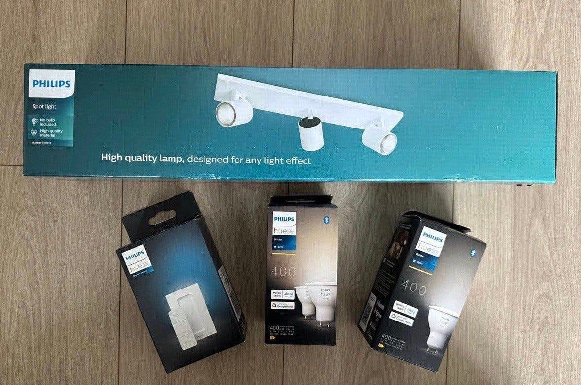 Philips Hue Runner Opbouwspot (Wit) VASTE PRIJS!, GU10, Nieuw, Ophalen of Verzenden, Plafondlamp