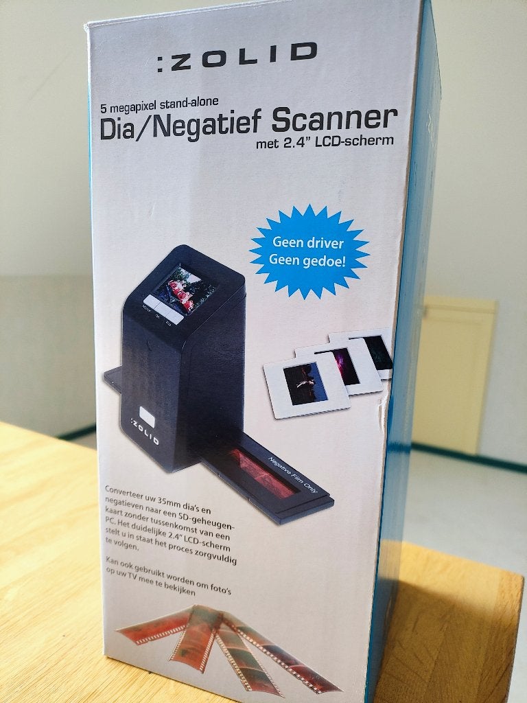 Dia/ Negatief scanner, Ophalen of Verzenden, Gebruikt, Diascanner, Zolid