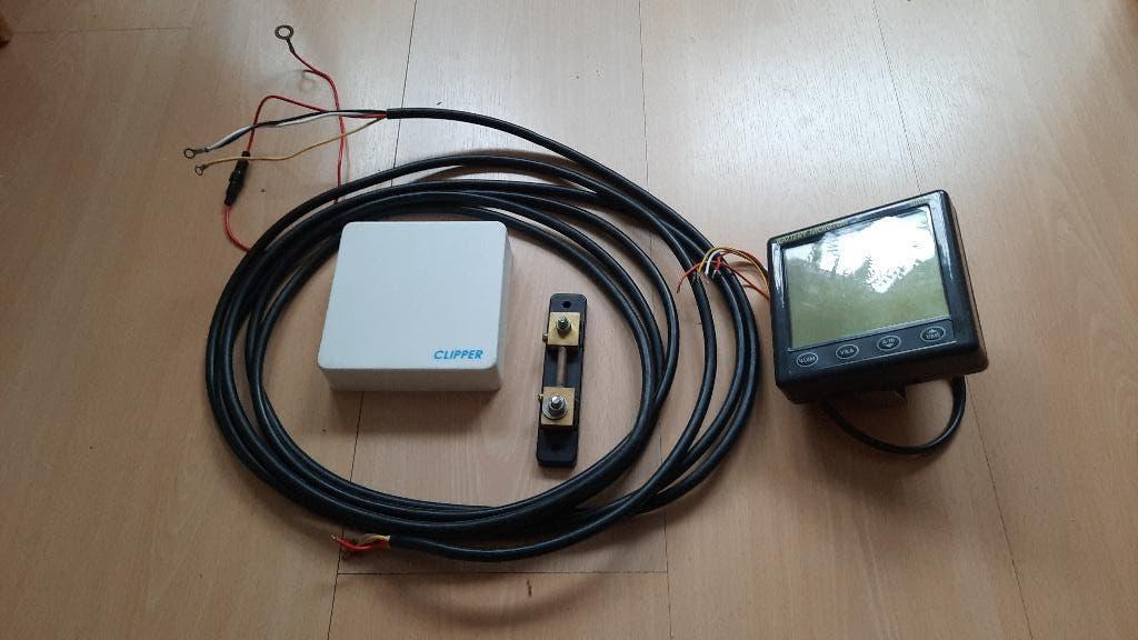 Clipper batterijmonitor BM1, Ophalen, Zo goed als nieuw, Kabel of Apparatuur