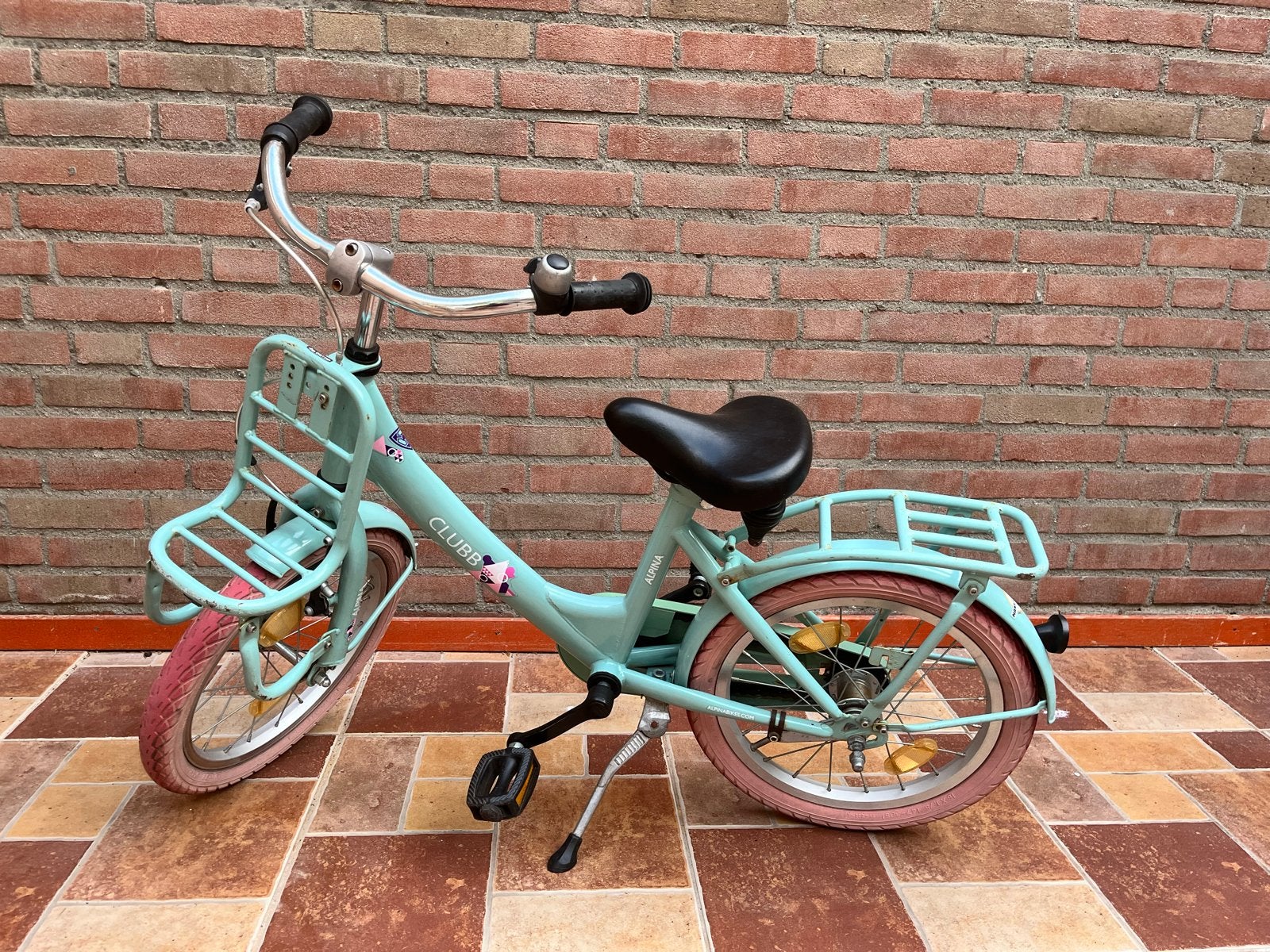 Clubb alpina kinderfiets 16 inch, Ophalen, Gebruikt, Terugtraprem, 16 tot 20 inch
