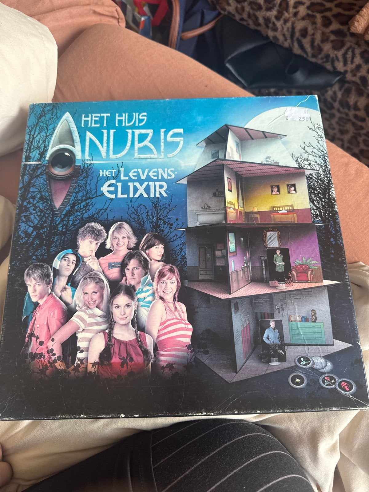 Het Huis Anubis: Het Levens Elixir Bordspel, Een of twee spelers, Ophalen of Verzenden, Gebruikt
