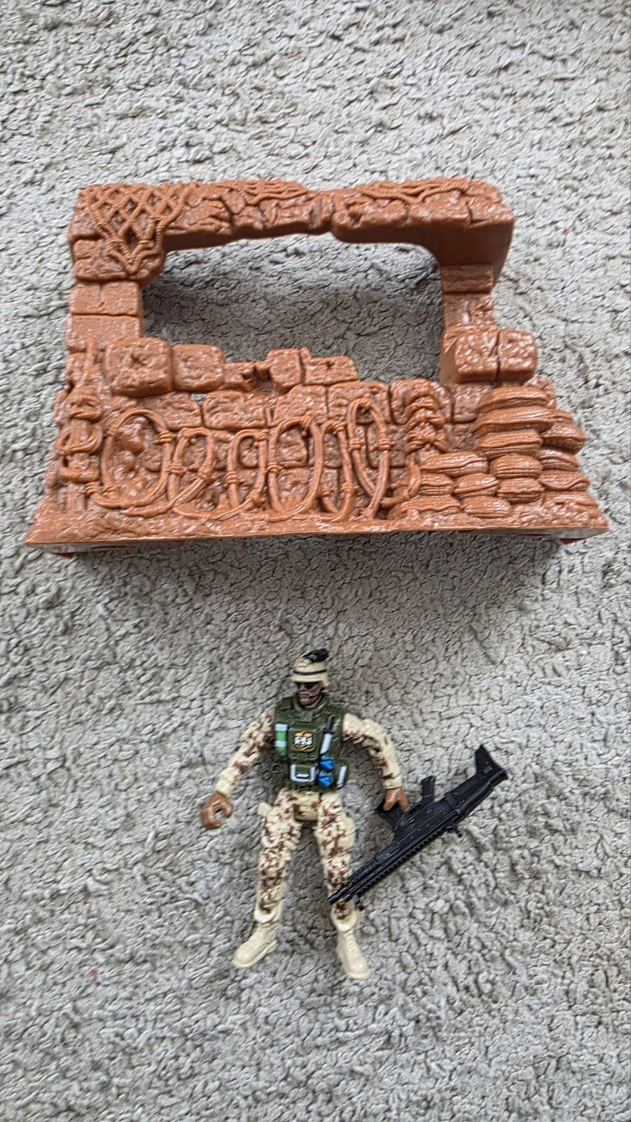 Actiefiguur met fort - Speelset, Ophalen