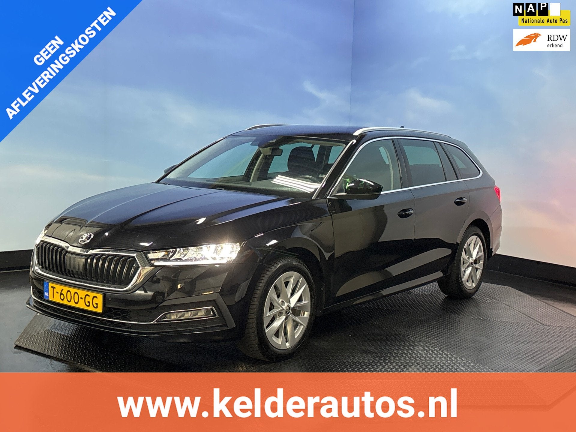 Skoda Octavia Combi 1.0 TSI Business Edition Plus Trekhaak,, Voorwielaandrijving, Automatische klimaatregeling, Stof, Gebruikt