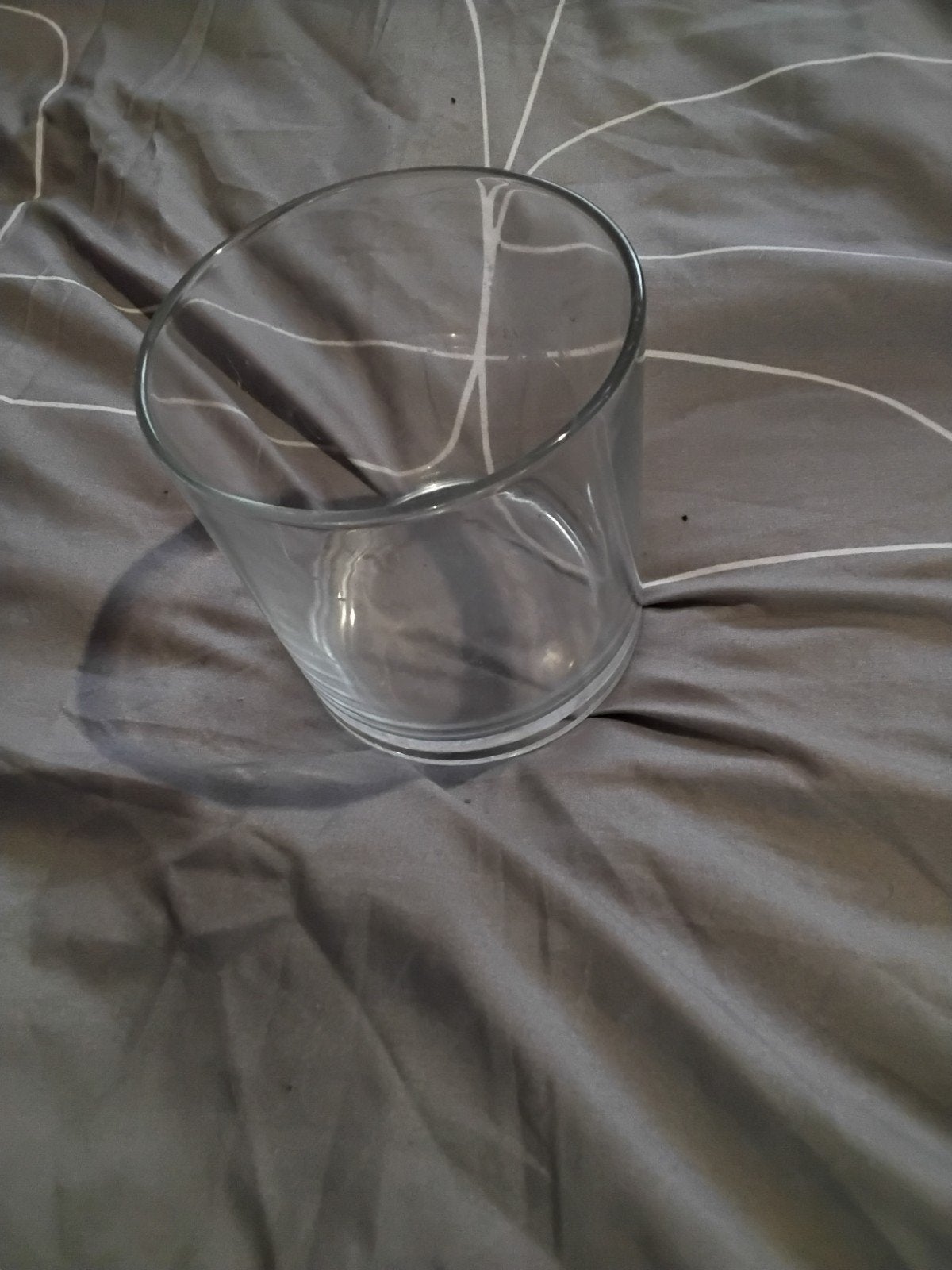 Glazen vaasje bijna gratis, Ophalen, Glas