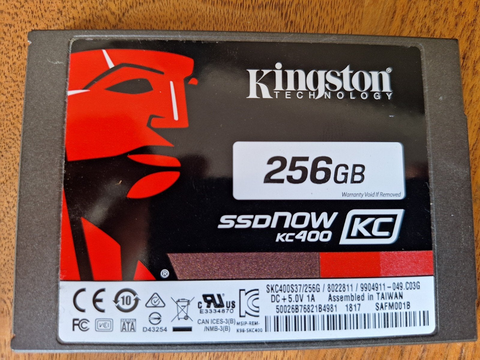 SSD 256Gb Kingston, Computers en Software, Intern, Gebruikt, Kingston, Ophalen of Verzenden