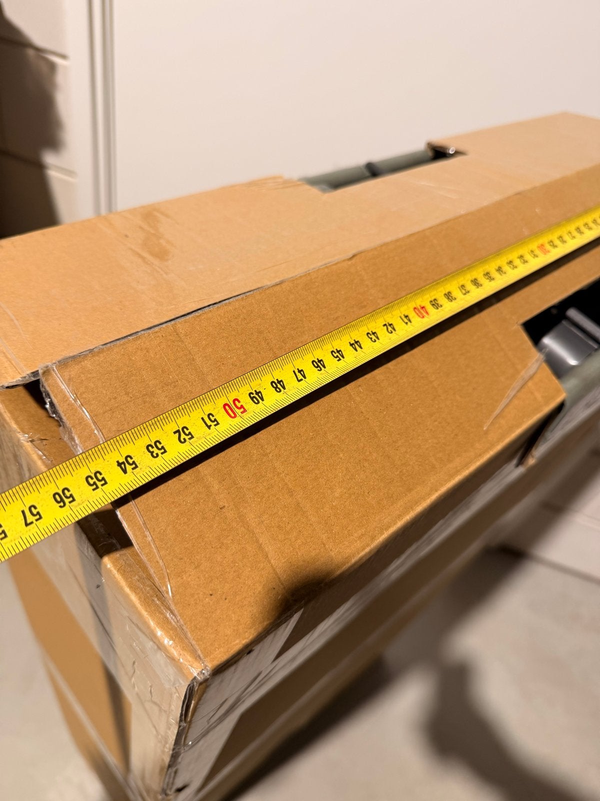Garderobe Verhuisdoos Opslagdoos met Hangstang 102cm Hoog, Ophalen, Opvouwbaar, 50 cm of meer, Minder dan 40 cm