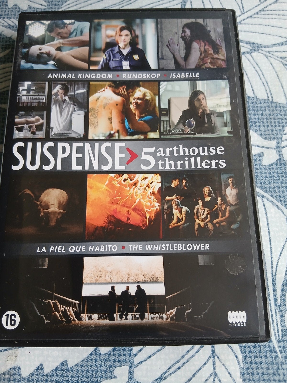 Suspense 5 Arthouse Thrillers NRC, Alle leeftijden, Ophalen of Verzenden, Gebruikt