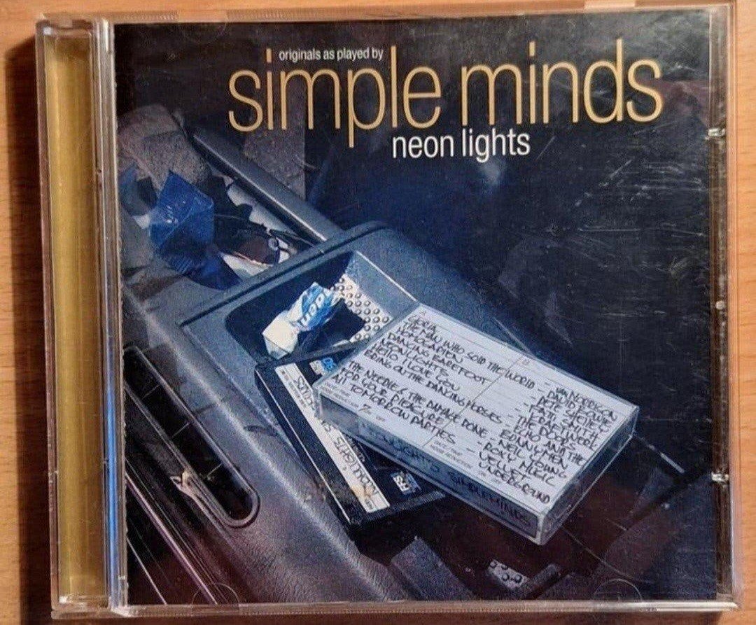 Simple Minds - Neon Lights CD (2001) - Covers Album, Rock, Ophalen of Verzenden, Zo goed als nieuw, Inclusief boekje