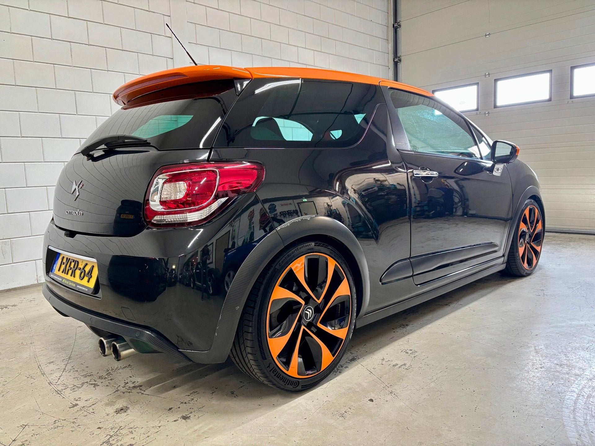 Citroen DS3 1.6 Turbo 200 Racing Bj.12|Schaalstoelen|207Pk|O, Auto's, Citroën, Euro 5, Gebruikt, Zwart, 4 cilinders