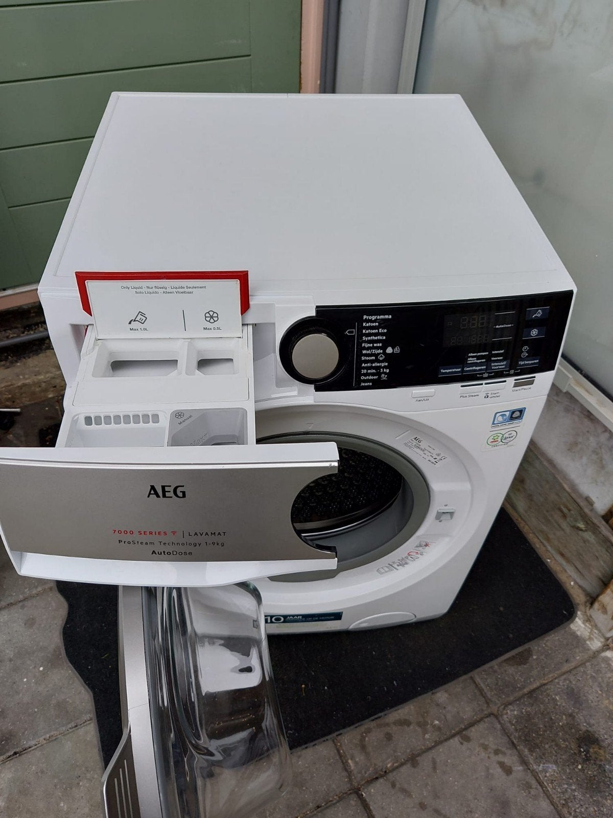 Aeg wasmachine 9 kg Autodose