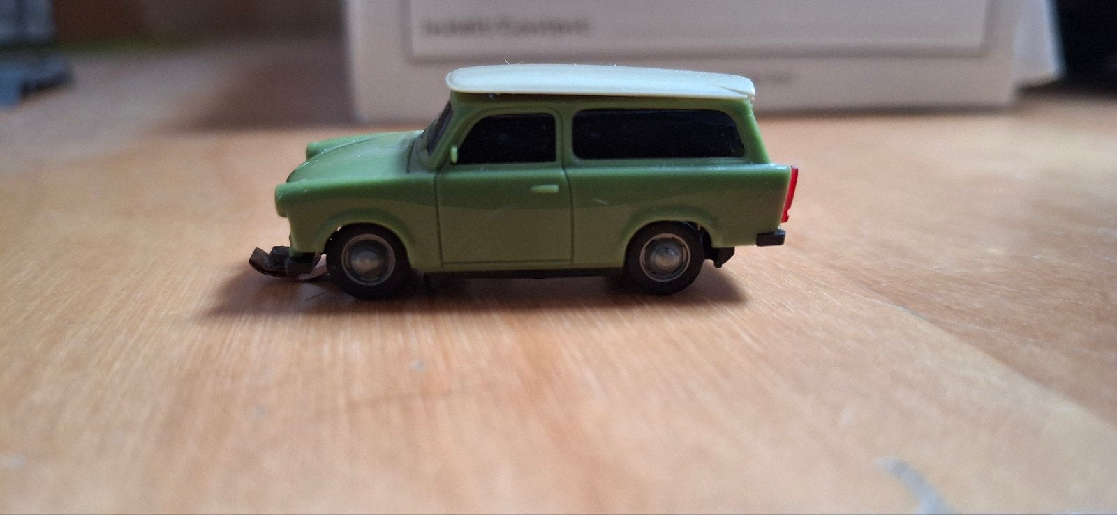 Faller Car Systeem Trabant 601 Combi - Groen, Ophalen of Verzenden, Zo goed als nieuw, Auto, Overige merken