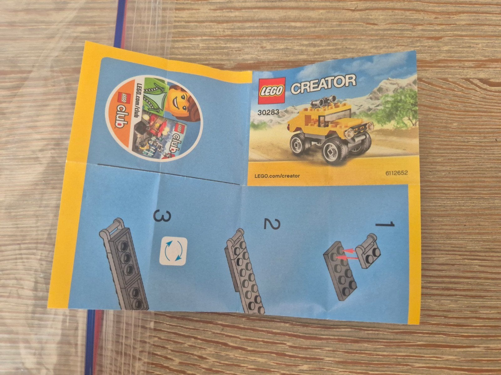 Lego Creator 30283 Off-Road - Complete set met instructies, Gebruikt, Lego, Inclusief instructies, Ophalen of Verzenden