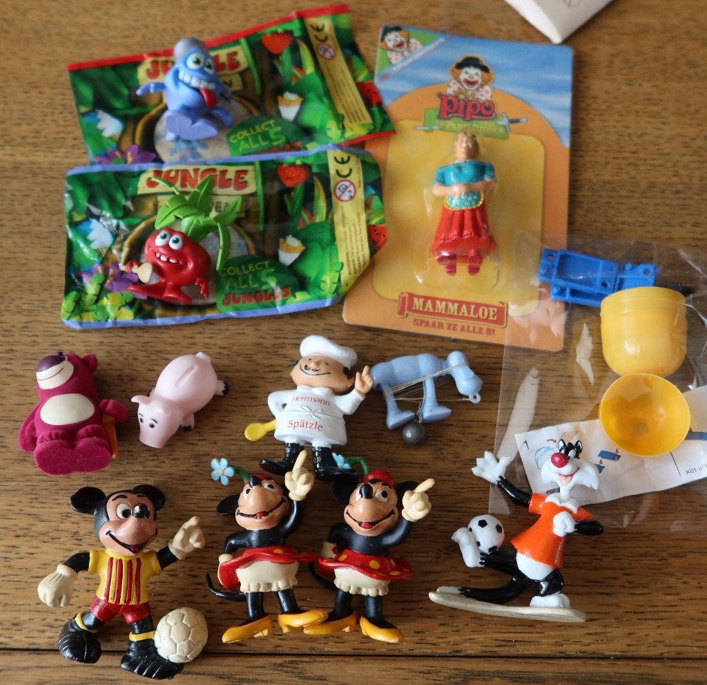 12x poppetjes - figuurtjes - in een koop o.a. Disney, Ophalen of Verzenden, Zo goed als nieuw