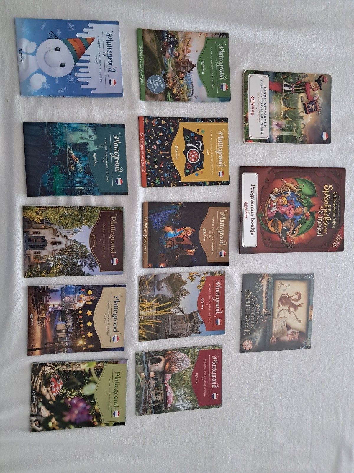 plattegrond 2013 sprookjesboom progr. wonderlijk speeldoosje, Verzamelen, Efteling, Ophalen of Verzenden, Nieuw, Overige typen