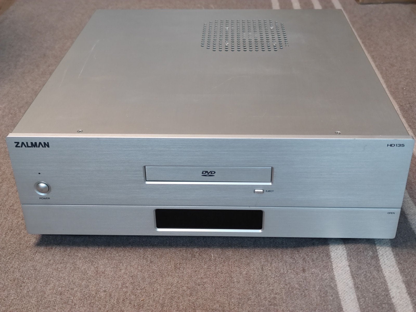 Zalman HD135, HTPC Aluminium computerbehuizing., Ophalen, Gebruikt