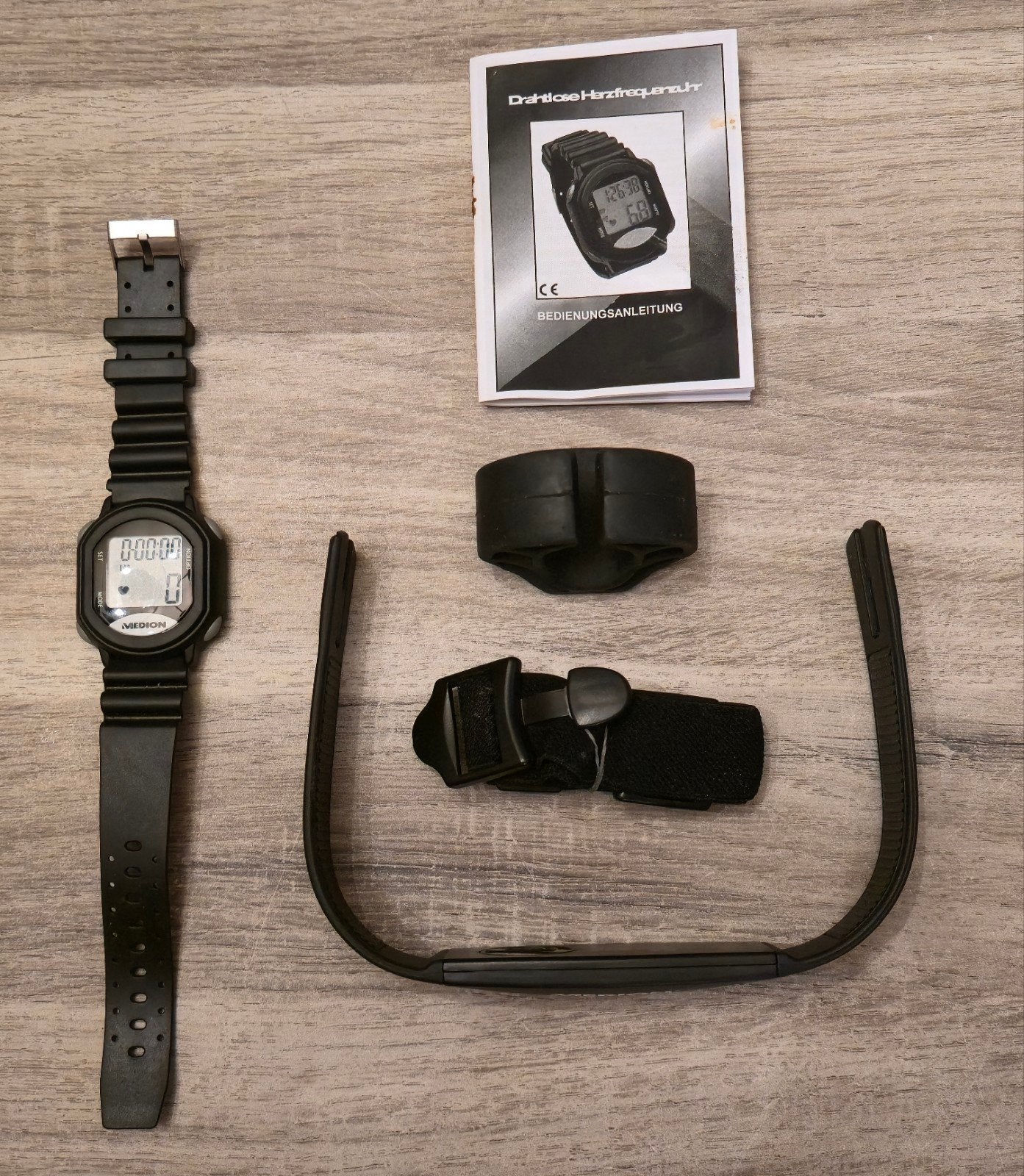 New Medion Hartfrequentiemeter Digital Horloge., Overige merken, Kunststof, Polshorloge, Nieuw