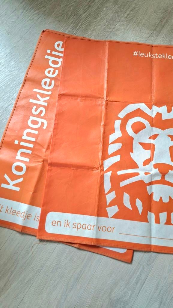 2x ING Koningskleed, Ophalen of Verzenden, Zo goed als nieuw