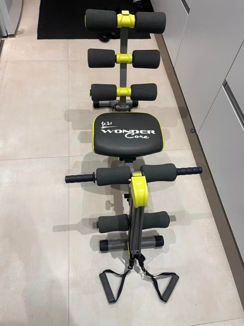 Wonder Core Smart Fitnessbank - Buikspiertrainer, Sport en Fitness, Ophalen of Verzenden, Gebruikt, Buik, Fitnessbank