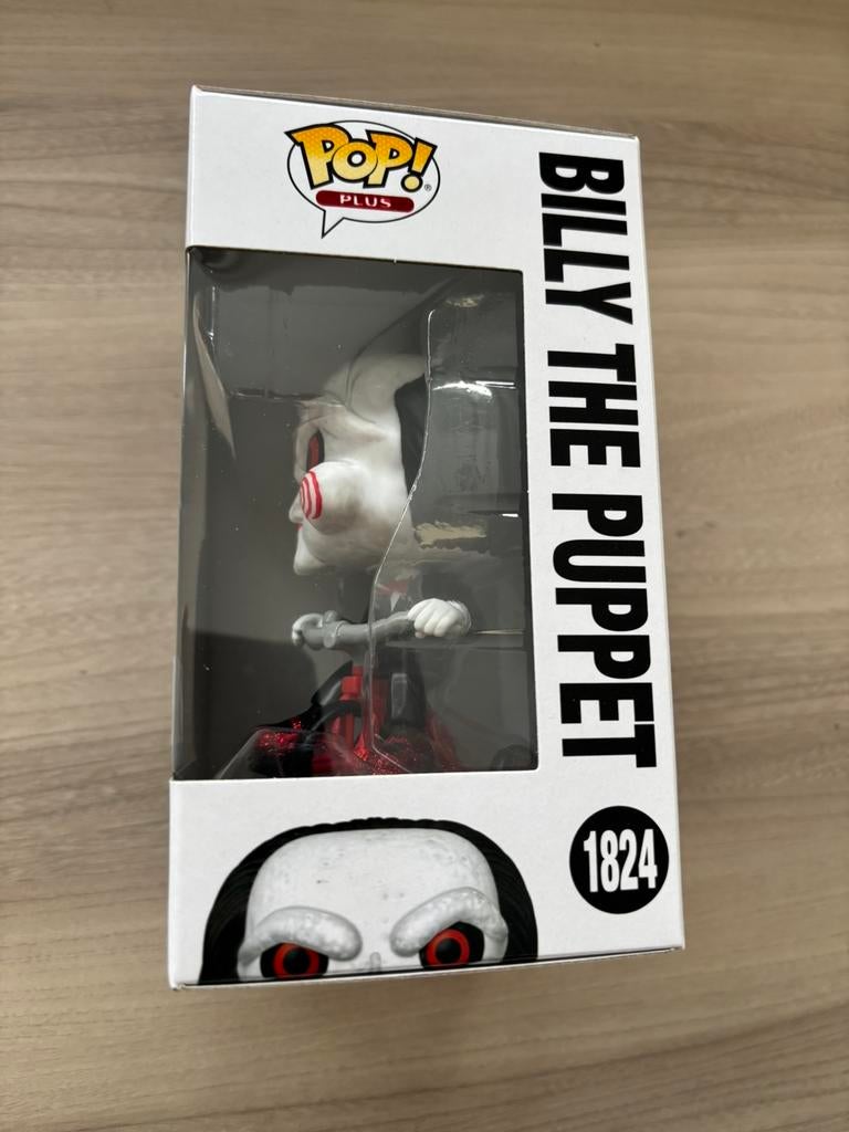 Funko Pop! Plus Saw #1824 Billy the Puppet Tricycle Special, Funko Europe, Nieuw, Ophalen of Verzenden, 4th floor, 1 Queen Caroline St, London W6 9YN, Verenigd Koninkrijk