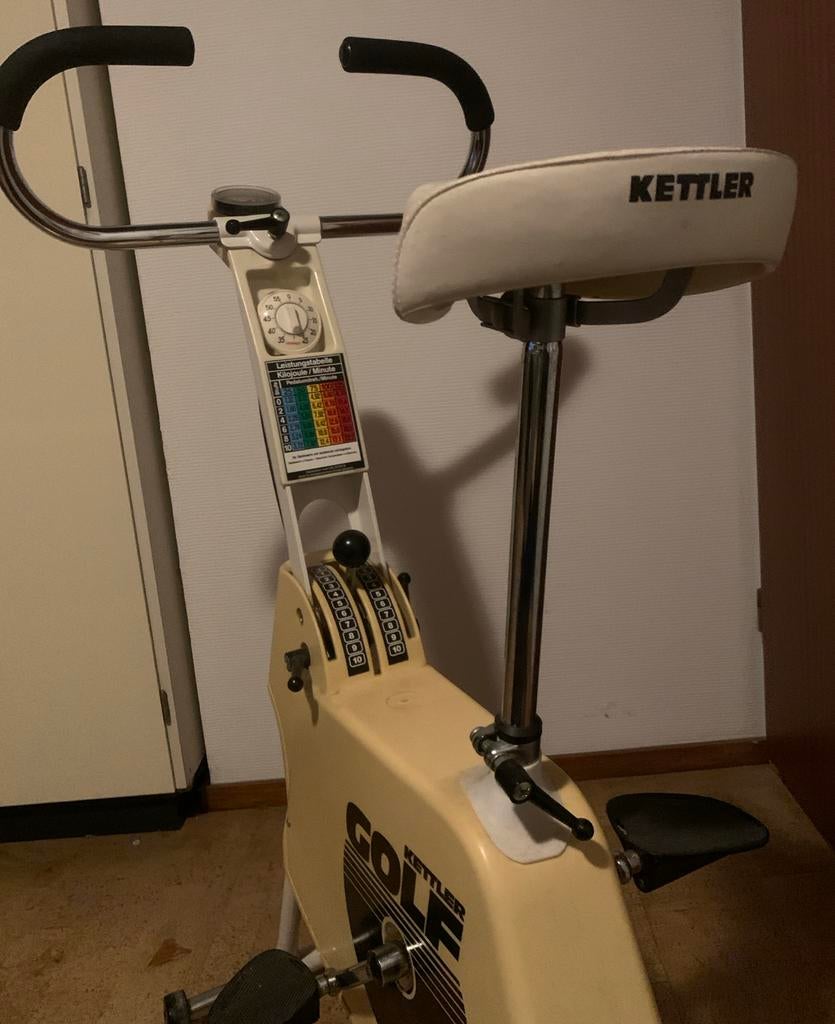 Kettler Golf Hometrainer - Vintage en Functioneel, Ophalen, Gebruikt, Metaal, Benen