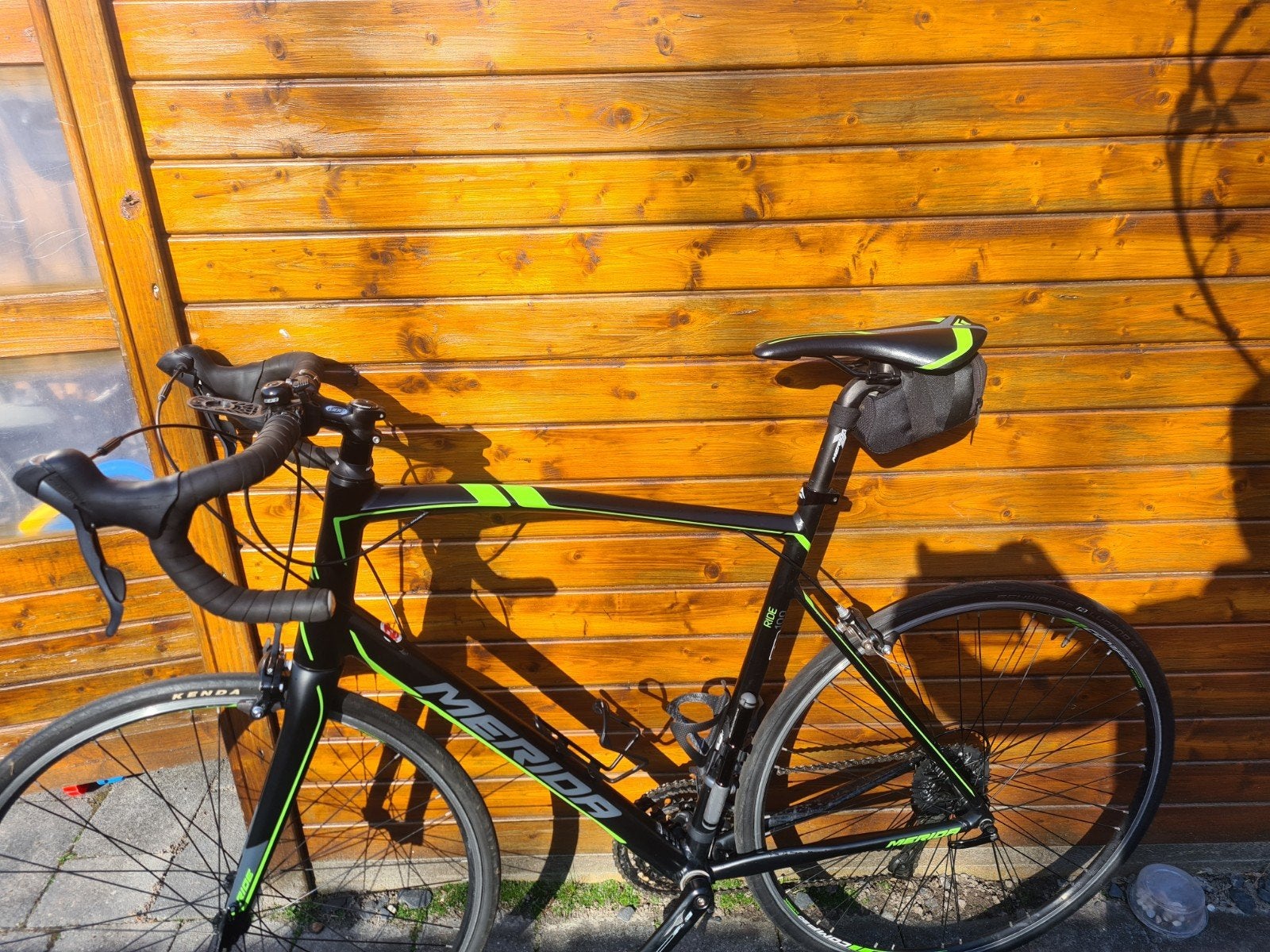 Merida Racefiets - Zwart/Groen, Goede Staat, Gebruikt, Aluminium, Overige maten, 57 tot 61 cm