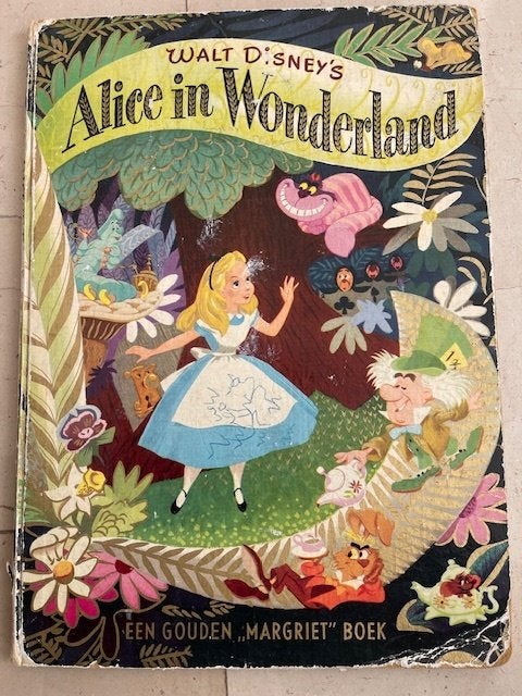 WALT DISNEY'S ALICE IN WONDERLAND., Ophalen of Verzenden, Overige figuren, Gebruikt, Overige typen