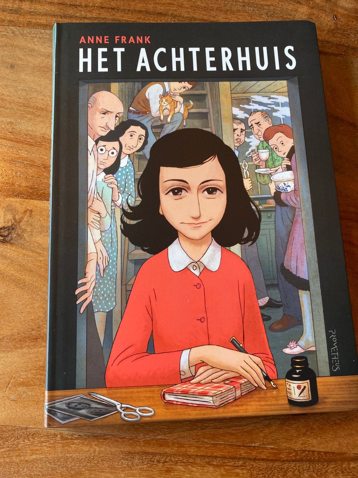 Anne Frank - Het achterhuis, Eén stripboek, Ophalen of Verzenden, Zo goed als nieuw, Anne Frank