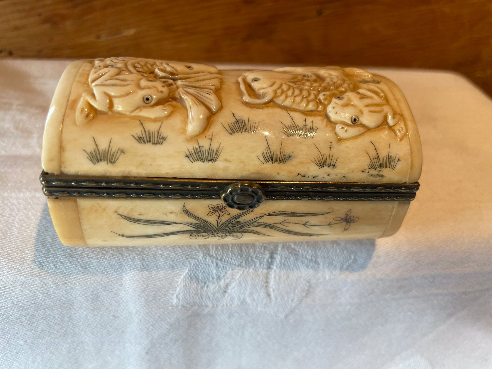 Camel bone box, Ophalen of Verzenden, Zo goed als nieuw, Bruin
