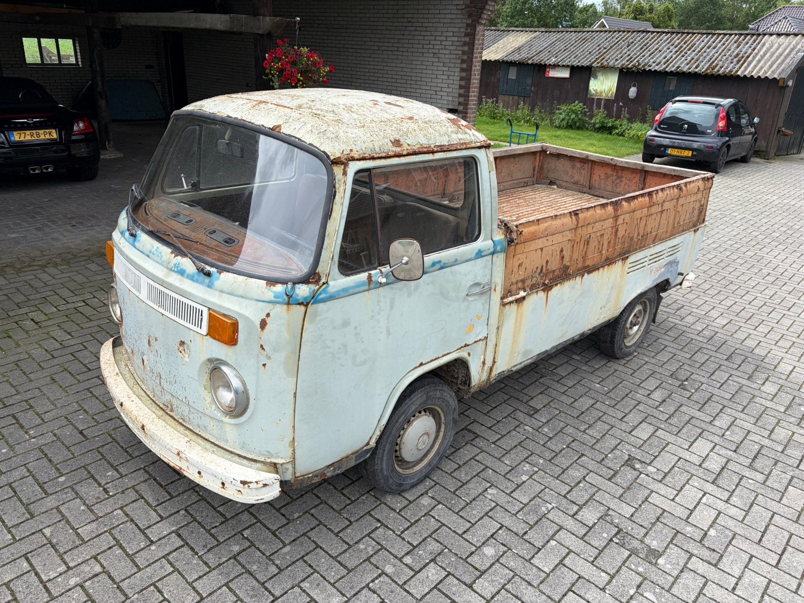 Volkswagen T2 pick-up 1977, Auto's, Oldtimers, Volkswagen, Particulier, Te koop