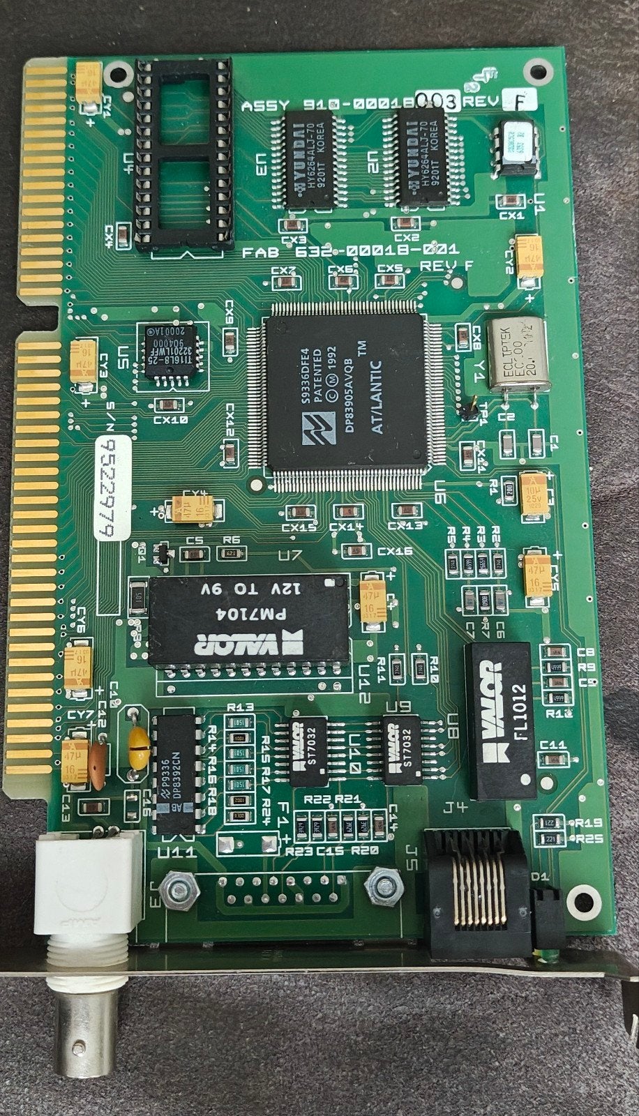Eagle Technology EP2000plus - Vintage 16-bit ISA Ethernet Ne, Computers en Software, Ophalen of Verzenden