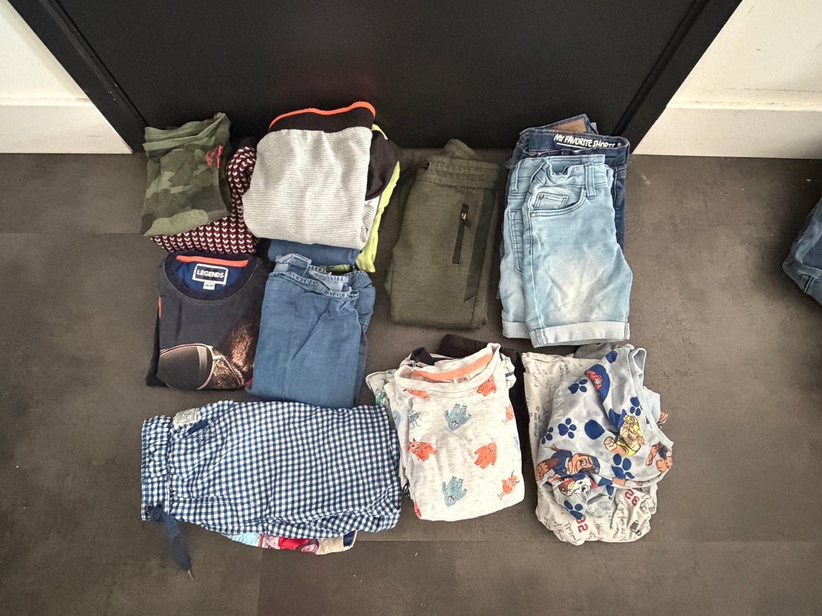 Kledingpakket jongens mt 98, Ophalen of Verzenden, Gebruikt, Maat 98
