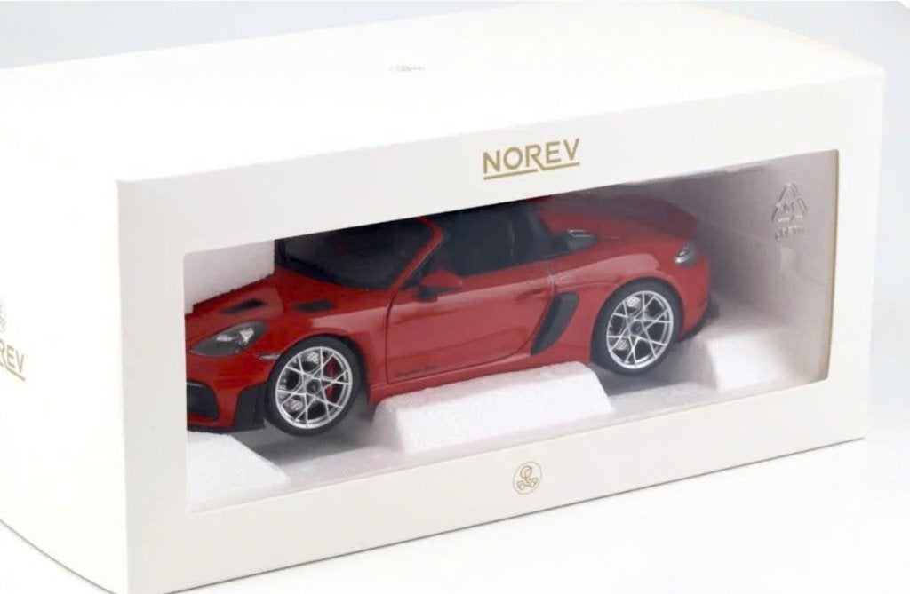 Porsche 718 Spyder RS 2023 Rood schaal 1/18 NOREV ref 187271, Verzenden, Nieuw, Auto, Norev