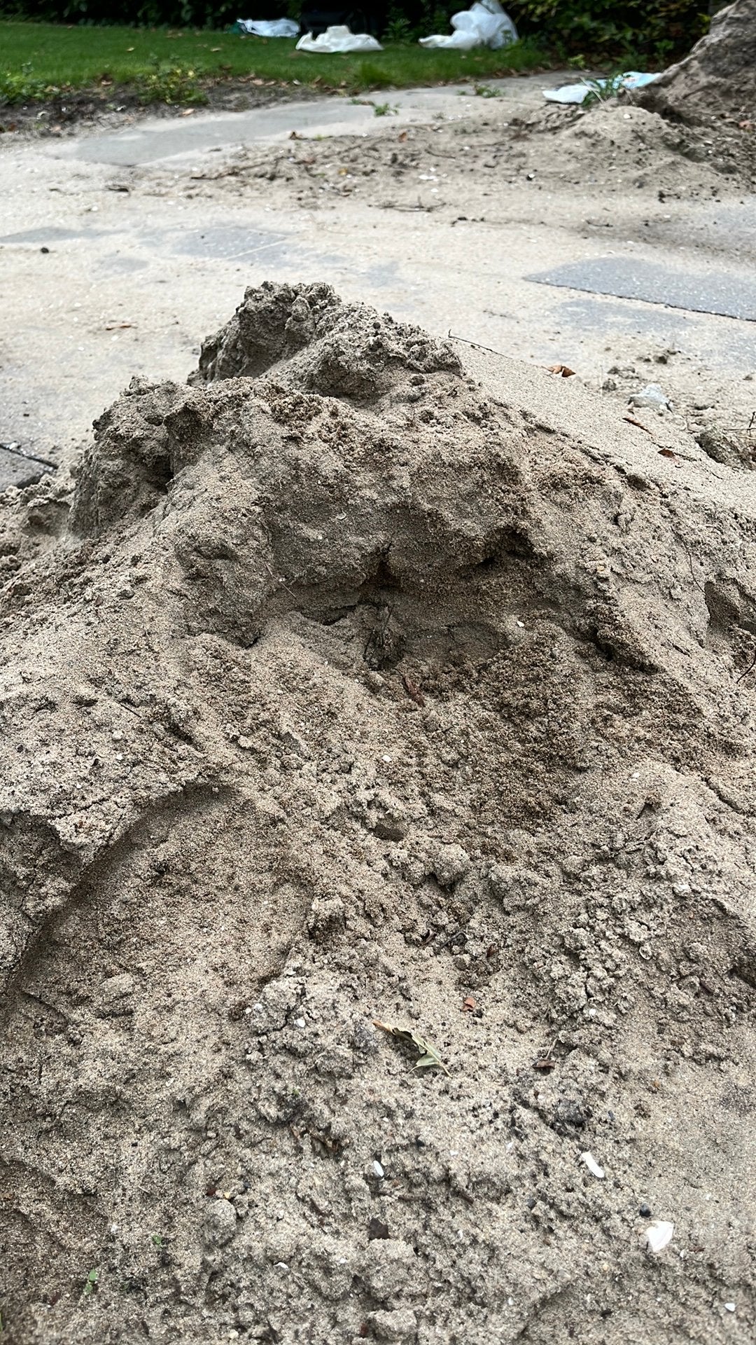 Wit zand gratis sf te halen, Tuin en Terras, Zand, Ophalen of Verzenden, Ophoogzand