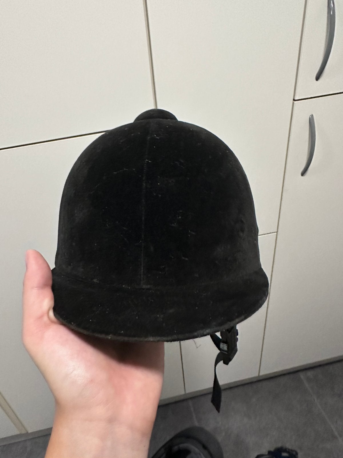 Paardrij cap, Dieren en Toebehoren, Paardrijkleding, Ophalen of Verzenden, Zo goed als nieuw