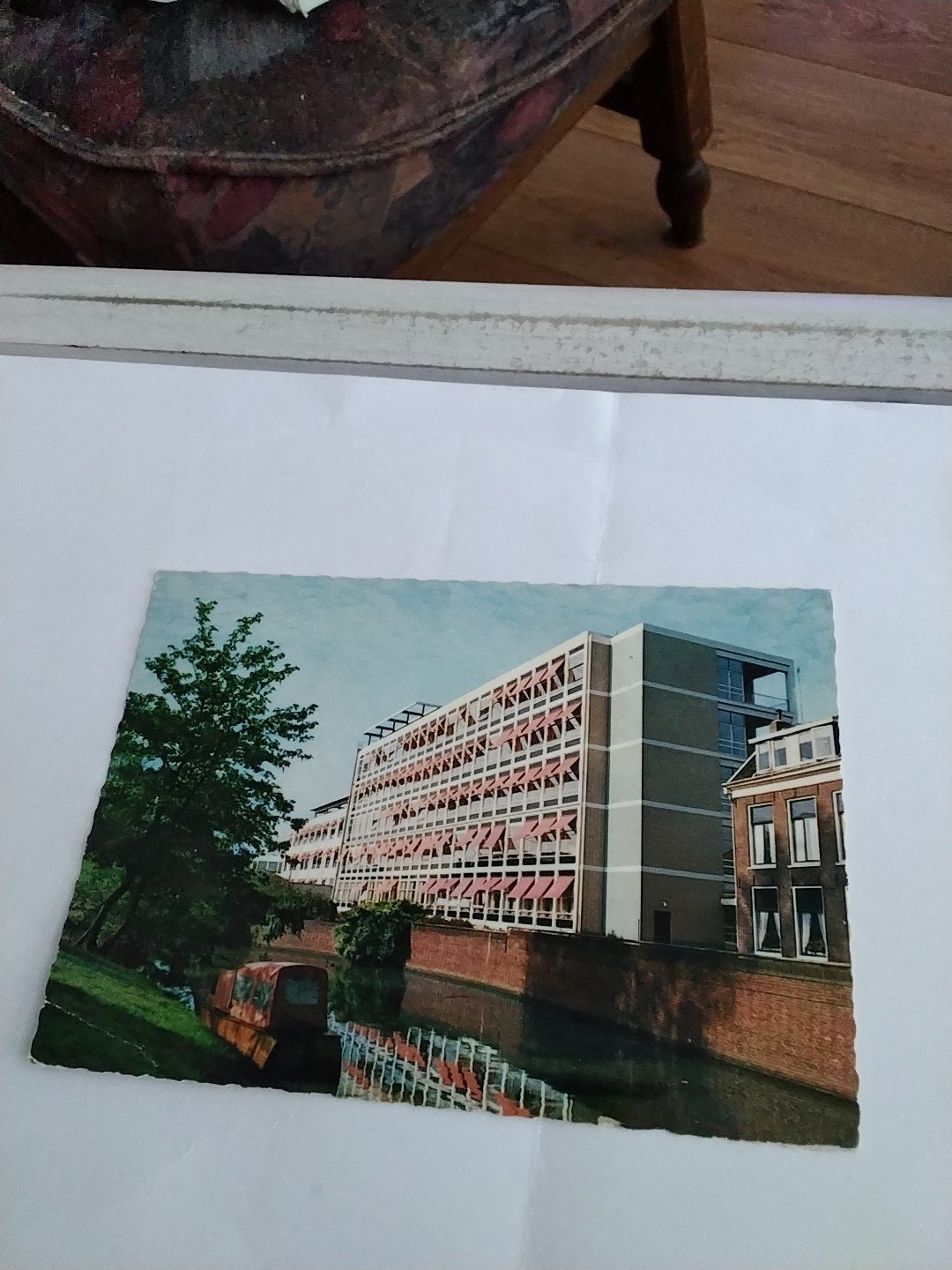 Oude ansichtkaart Sneek St. Antonius Ziekenhuis, Ophalen of Verzenden, 1960 tot 1980, Gelopen, Friesland