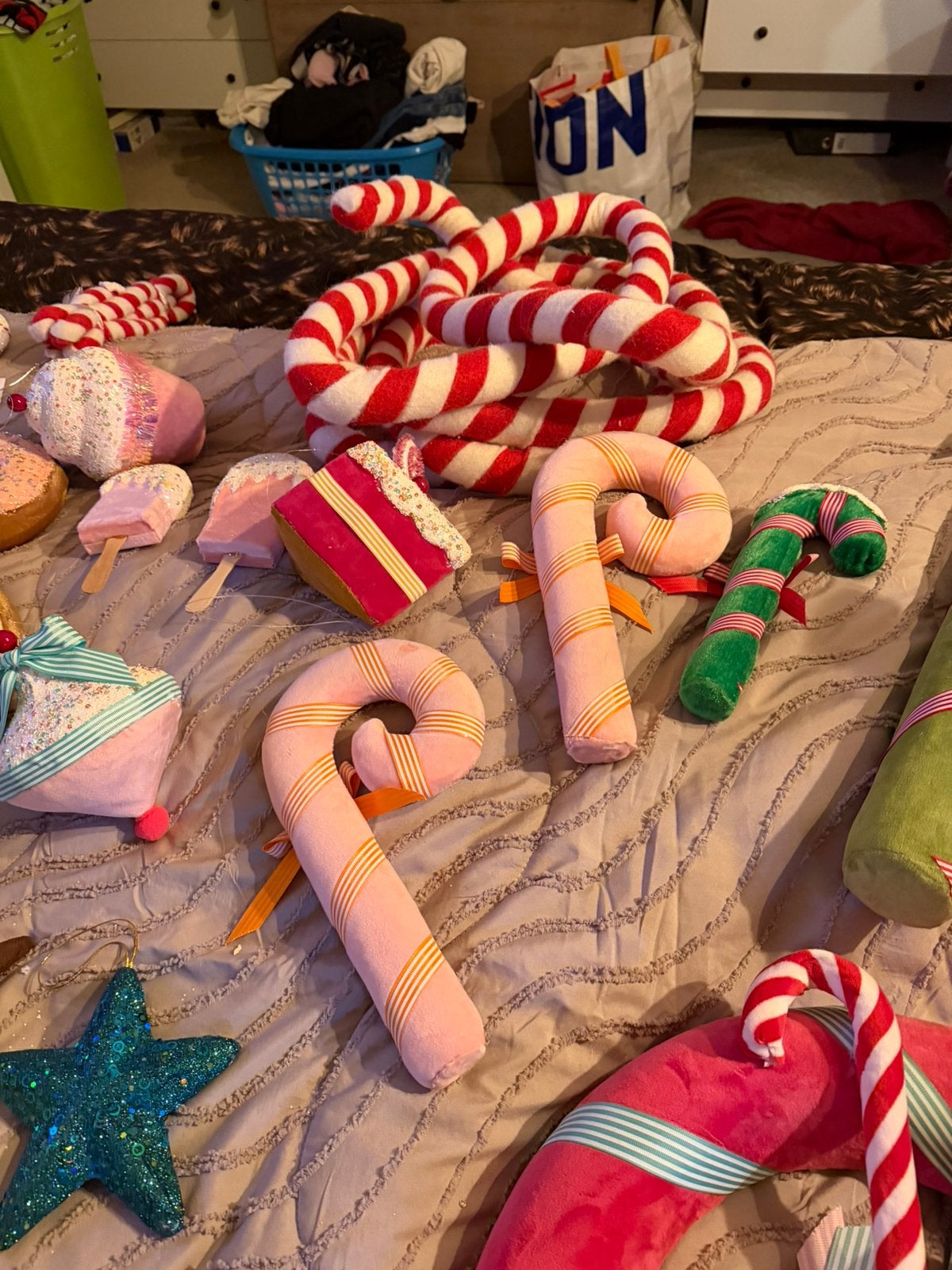 Candy kerstboom versiering, Diversen, Ophalen of Verzenden, Gebruikt