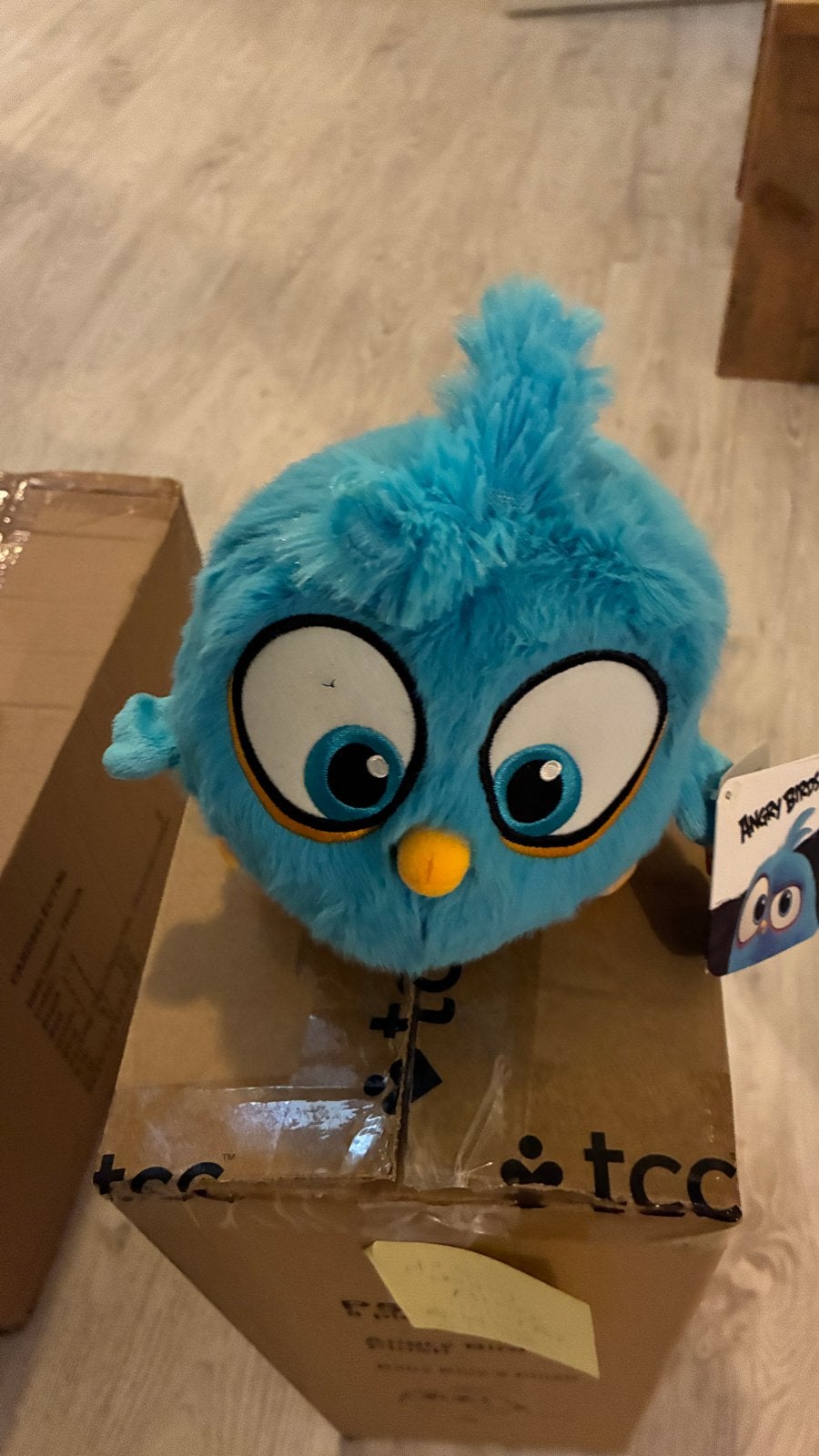 8x Angry Birds knuffel - Blauwe vogel - Koopje!, Overige typen, Blauw, Nieuw, Ophalen of Verzenden
