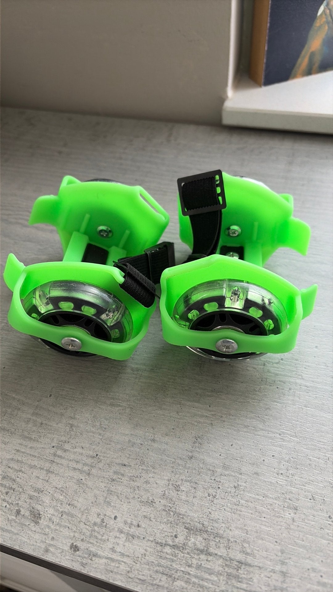 Lichtgevende rolschaatsen, Ophalen of Verzenden, Zo goed als nieuw