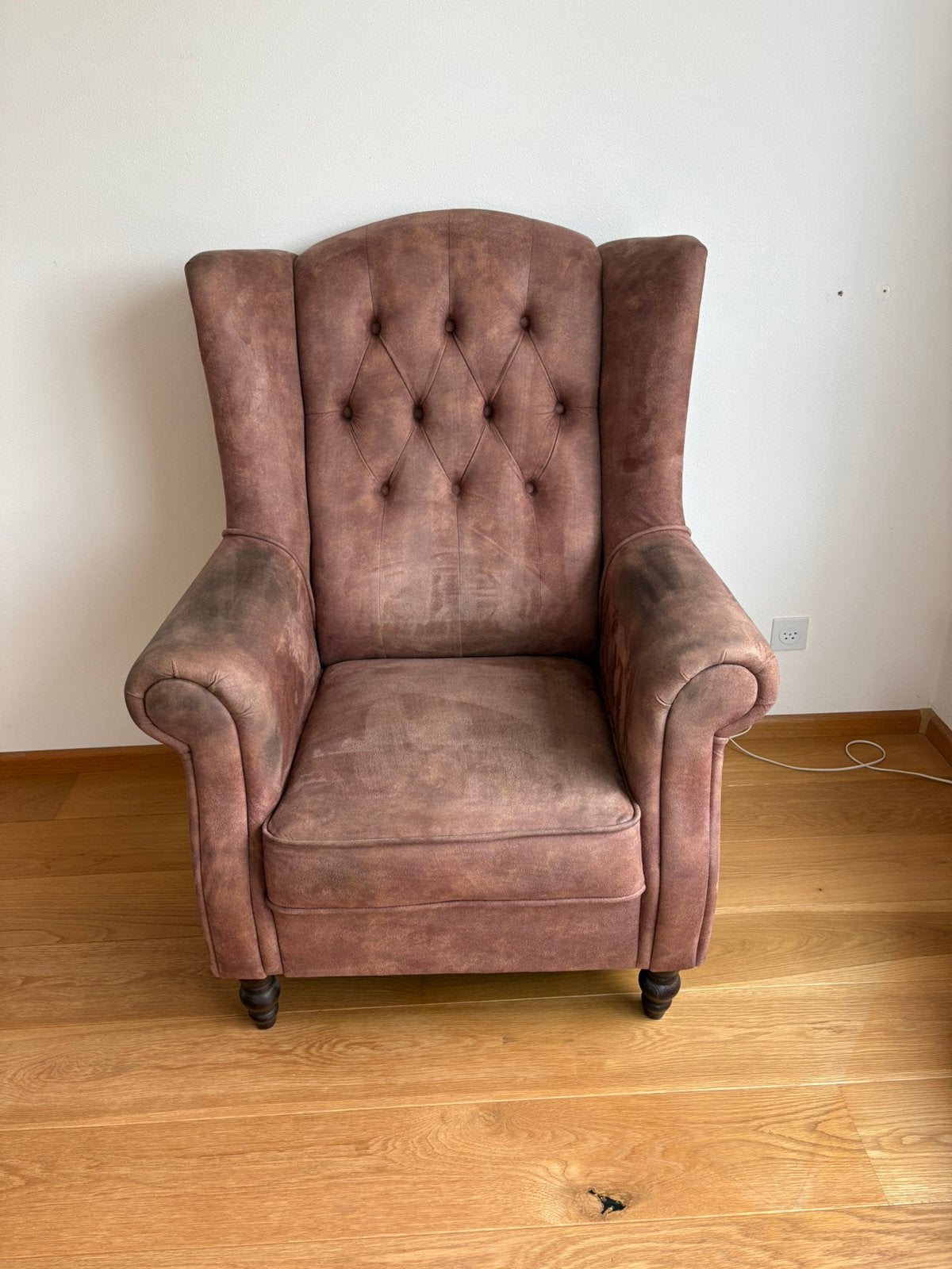 Fijne fauteuil, Ophalen, Gebruikt, 75 tot 100 cm, Landelijk