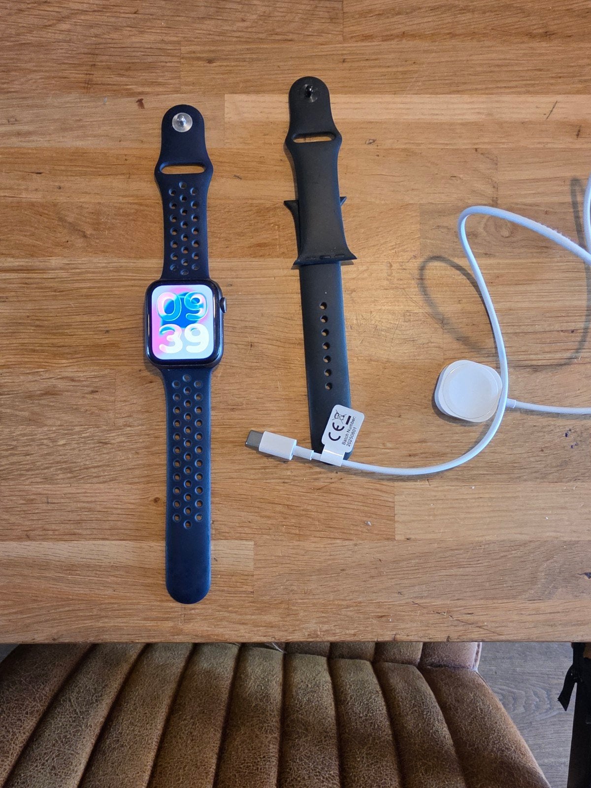 apple watch series 6 44mm, Ophalen of Verzenden, Zo goed als nieuw, Zwart, IOS