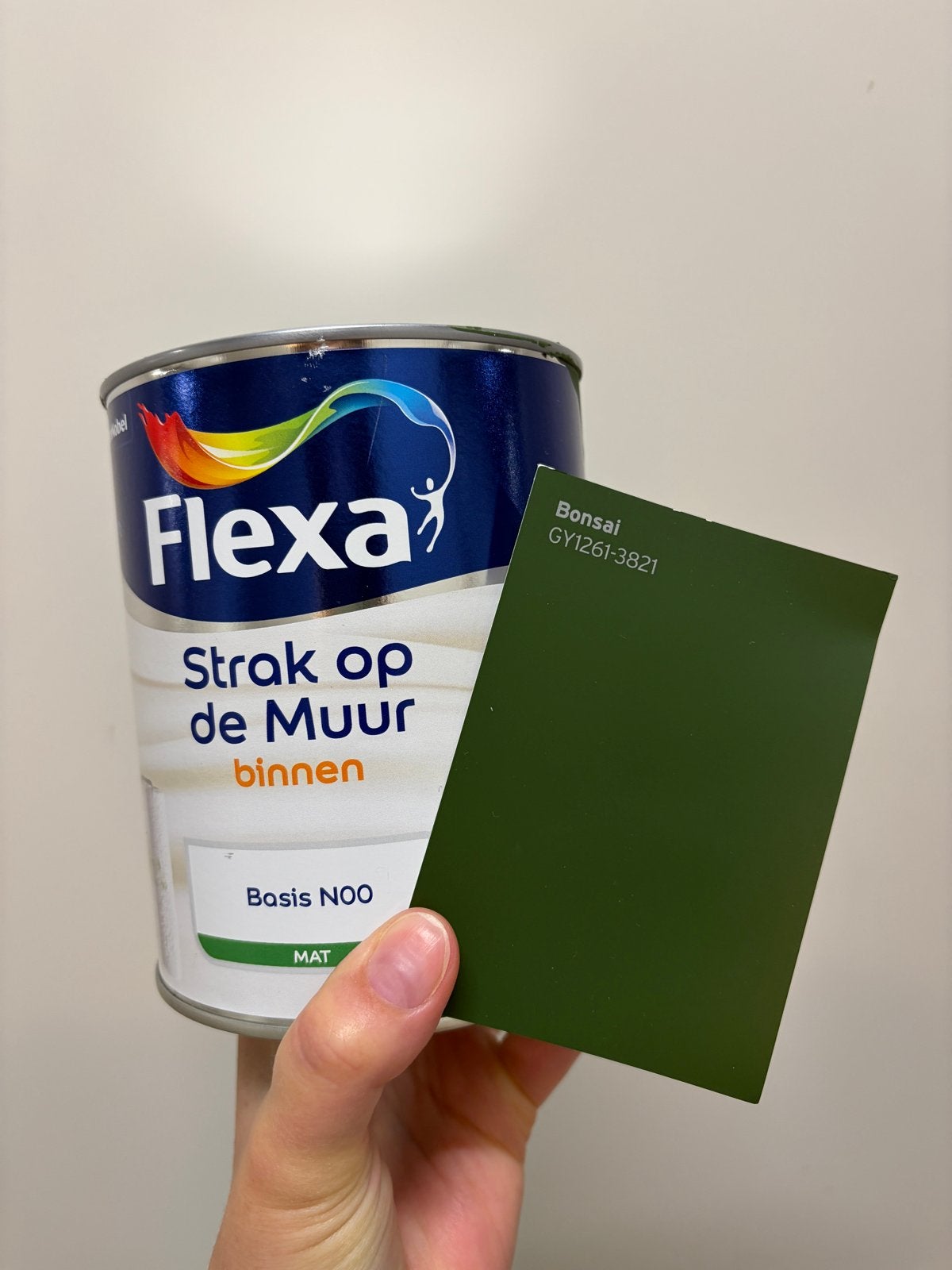 Flexa Muurverf Binnen Mat - Bonsai groen, Ophalen, Nieuw, Verf, Minder dan 5 liter