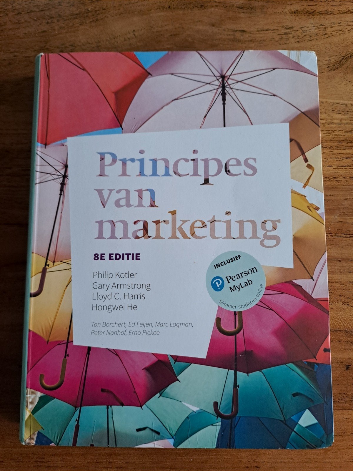Principes van marketing 8e editie - Kotler e.a., Boeken, Zo goed als nieuw, Gamma, Philip Kotler, Gary Armstrong, Lloyd C. Harris, Hongwei He