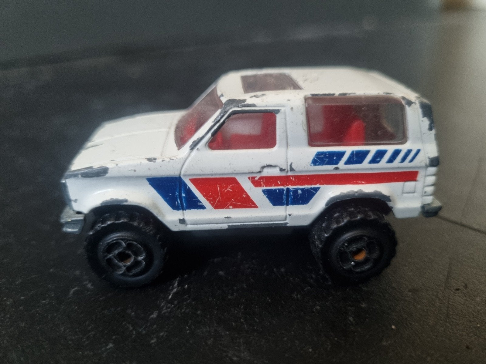 Vintage Matchbox Ford Bronco 4x4 Speelgoedauto, Ophalen of Verzenden, Gebruikt