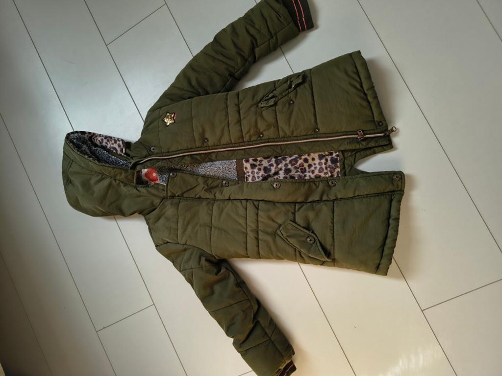 Winterjas meisje mt 116, Ophalen, Gebruikt, Meisje, Jas