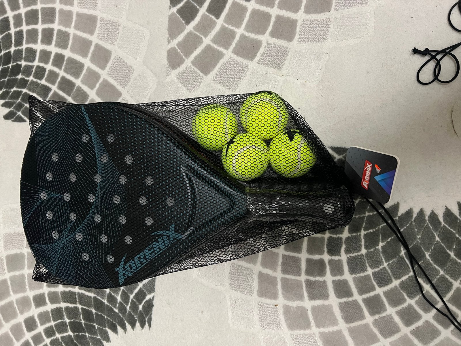Nieuwe Padel Rackets Set (2 stuks) met 4 Ballen, Ophalen of Verzenden, Nieuw, Padelracket