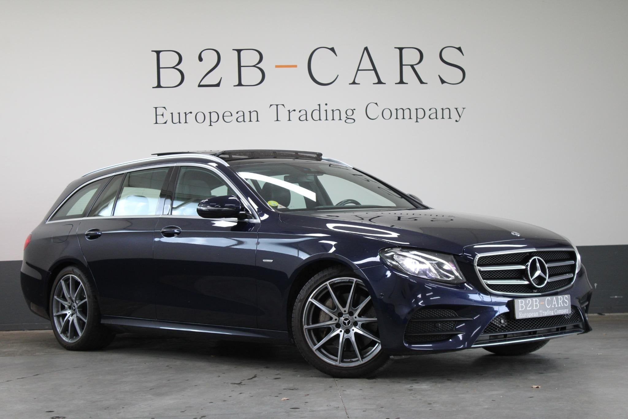 Mercedes-Benz E-klasse Estate 220 d | AMG | Panorama | Wides, Auto's, Achterwielaandrijving, Gebruikt, Blauw, Diesel