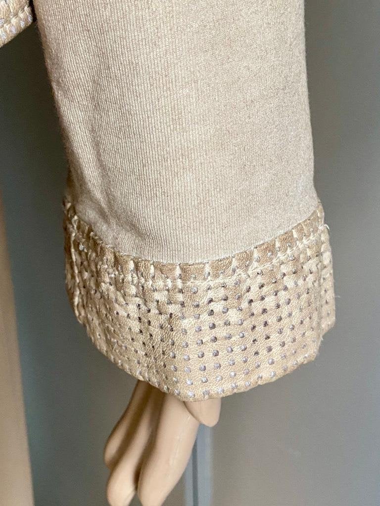 H963 Poools maat M=38/40 jasje blazer colbert vest beige, Maat 38/40 (M), Beige, Ophalen of Verzenden, Jasje