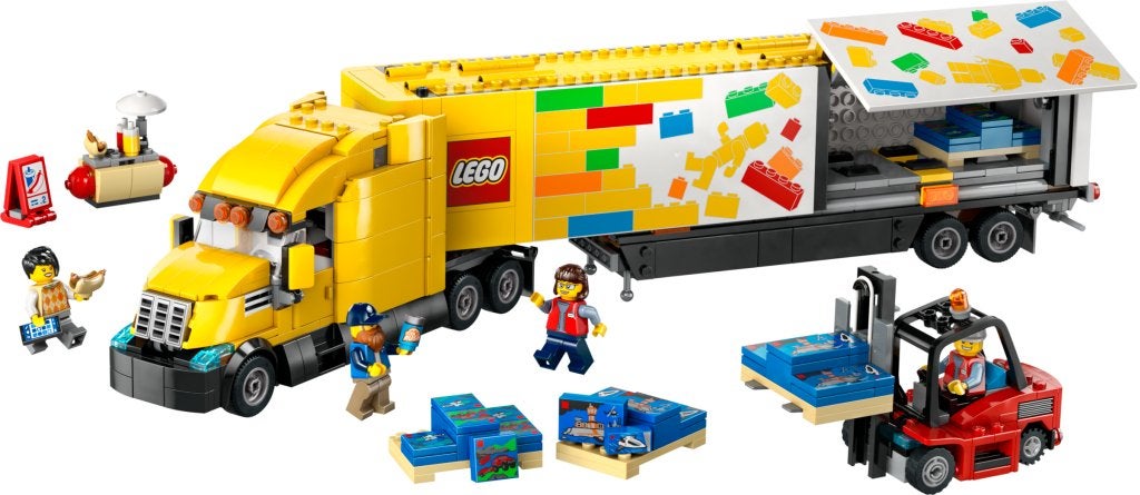 LEGO Grote Gele vrachtwagencombinatie NIEUW 60440, Niet ingevuld, Niet ingevuld, Niet ingevuld
