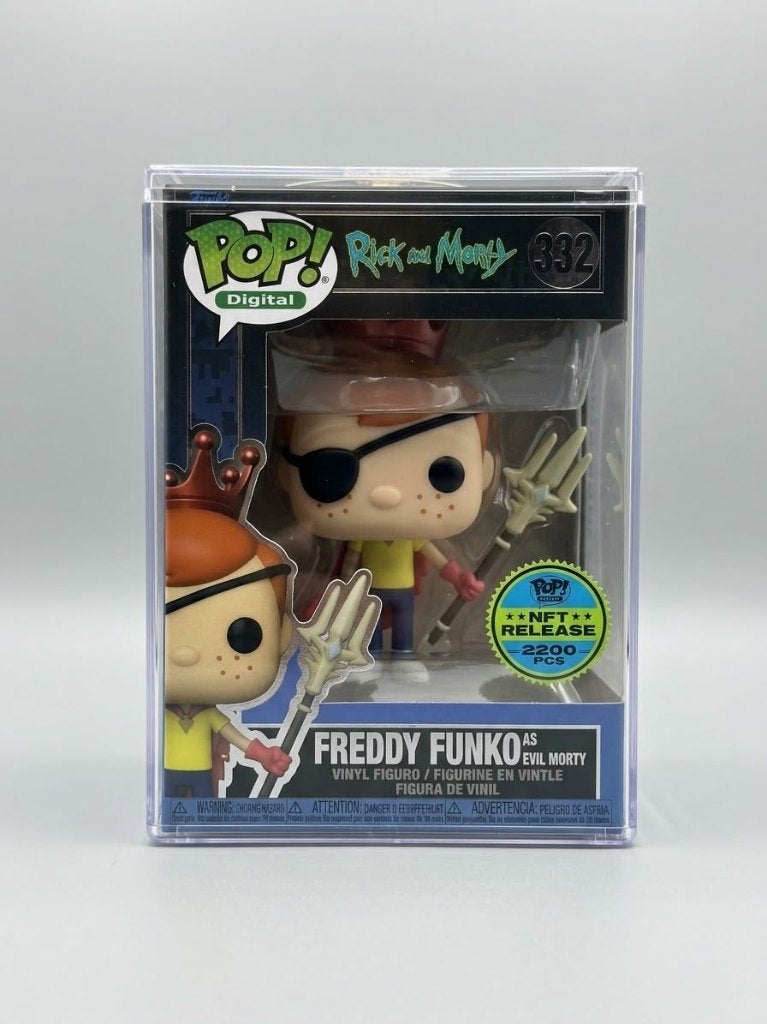 Funko Pop Freddy Funko As Evil Morty #332 NFT LE 2200, Ophalen of Verzenden, Nieuw